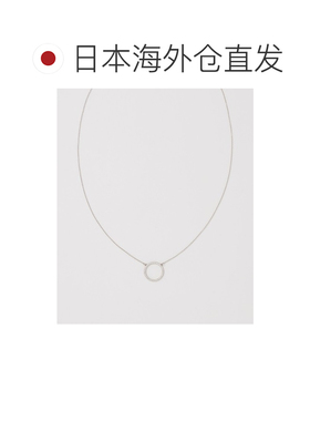 日本直邮UNITED ARROWS 女士 圆形密镶锆石长项链【付后1h可退】
