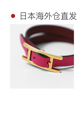 日本直邮爱马仕 BEHAPI 双圈手链 手链配饰 BeApi 双圈女款 H0646