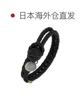 日本直邮Bottega Veneta 男女款手链 113546-V3UN1 黑色