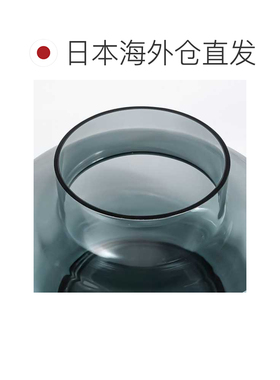 日本直邮Marimekko 底座花瓶 URNA 玻璃底座烟灰色 68522 068522