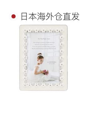 日本直邮Ladonna Petit Flower Frame BJ34-P-WH 白色 086078