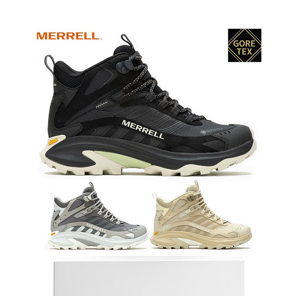 日本直邮 Merrell 女式 MOAB SPEED 2 MID GORE-TEX R 运动鞋 Gor - 图3