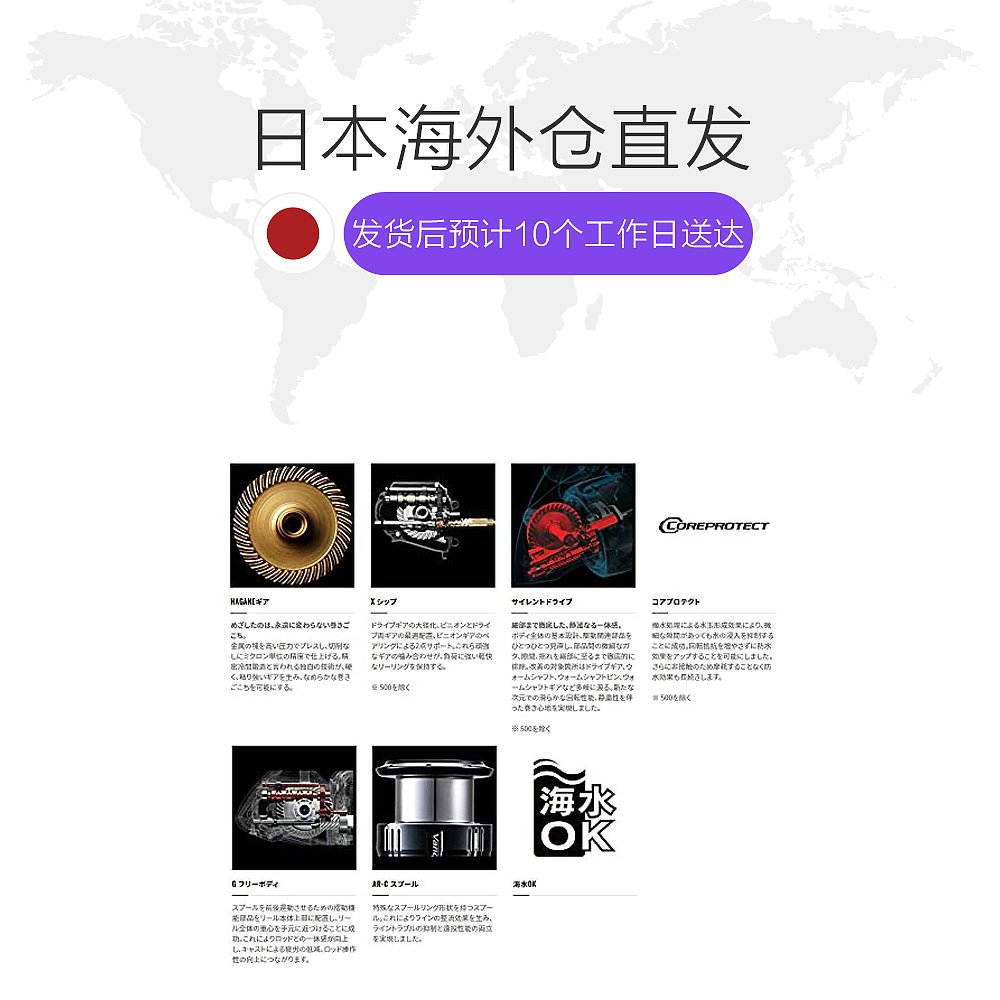 天猫国际日本直购日本直邮SHIMANO禧玛诺垂钓装备鱼线轮21 NASCI 2500HG1