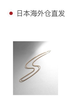 日潮跑腿COCOSHNIK 浅色垂坠项链 40锁骨链