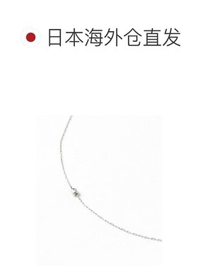 1h可退 日本直邮wePERM 女士 星光细链双滑珠项链 银色 644230252