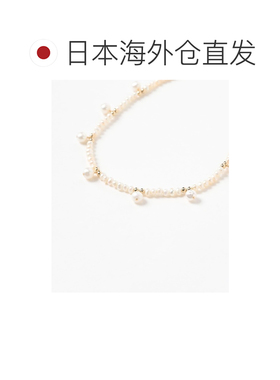 日本直邮jour couture 女士 淡水珍珠K14金镀层短款项链 64423105