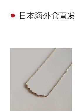 1h可退 日本直邮cui-cui 女装 钻石蕾丝项链 K10YG 783559