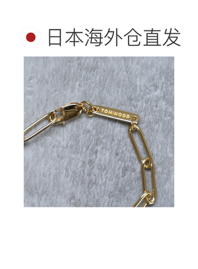 日本直邮TOM WOOD 手链 金色盒子 100067 男女通用 925银链饰品
