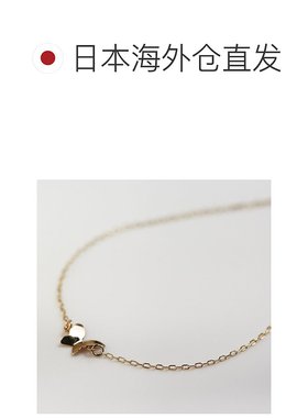 1h可退 日本直邮cui-cui K10YG 黄金材质 蝴蝶造型 手链 18cm 755