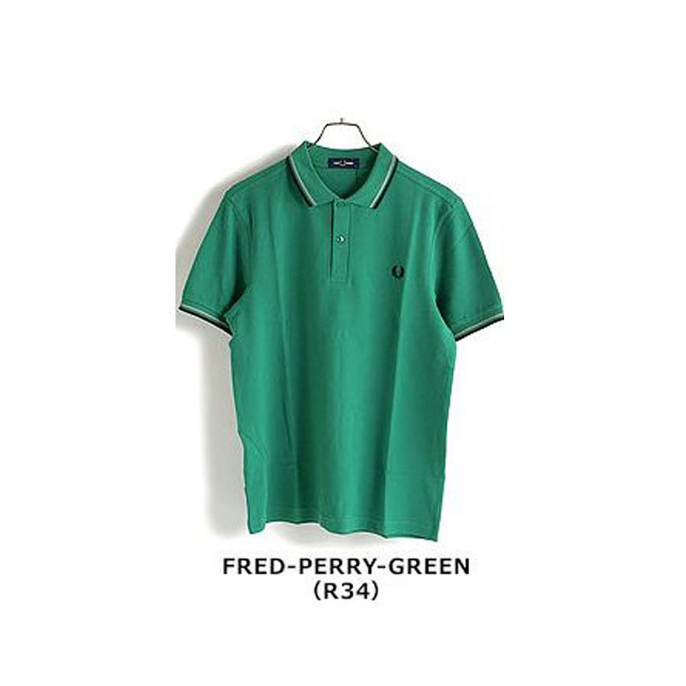 【日本直邮】FRED PERRY男士polo衫2023夏季商务休闲麦穗短袖运动