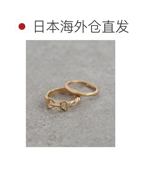 Discoat 女士 双层设计简约叠戴戒指 DCZ1052211A0040