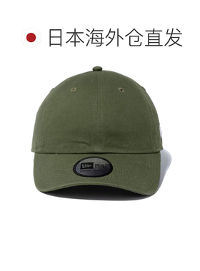 日本直邮New Era 休闲经典基本款新款橄榄色 x 白色 14524785 帽