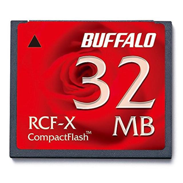 Buffalo Bafalu 3C digital accessories CF flash memory card 32MB RCF-X32MY Buffalo Bafalu 3C digital accessories CF flash memory card 32MB RCF-X32MY