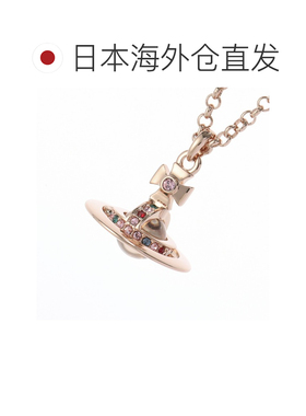 日本直邮Vivienne Westwood 新款 Petite Orb 吊坠项链 金色 女士