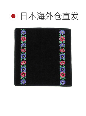 日本直邮Feiler 手帕/毛巾30cm x 30cmANEMONE 设计有黑色 红色和