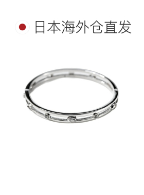 日本直邮Coach 女士手镯品牌 COACH 标志506208RHO030银色配饰