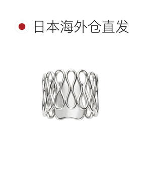 日潮跑腿Vendome wave戒指 Silver 13 83907662银戒指配饰