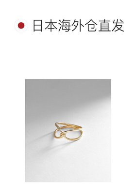 日潮跑腿COCOSHNIK 曲线交织扭结戒指  14