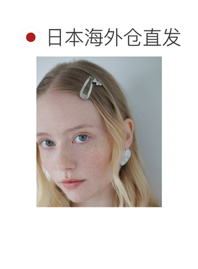 日本直邮SMELLY 女士 不锈钢花朵造型发夹套装 SM【付后1h可退】