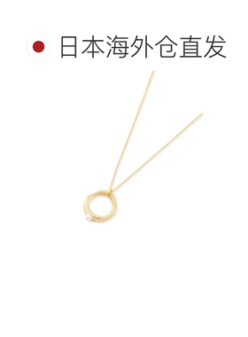 1h可退 日本直邮23区 女士 纤细珍珠点缀链条项链 AS3DGA0219