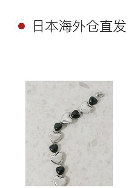 1h可退 日本直邮SMELLY 女士立体心形链条手链 可滑动调节尺寸 SM