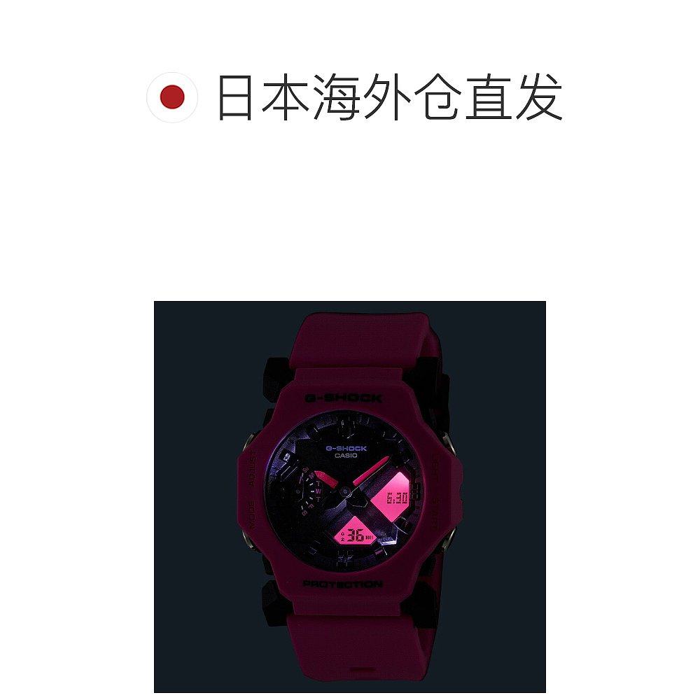 日本直邮G-SHOCK 指针数显 NEW BASIC Combi 粉色 GA-2300-4AJF - 图1