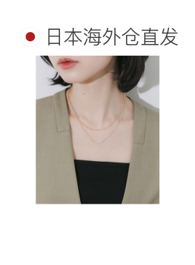 1h可退 日本直邮SMELLY 女士 双层叠戴金色项链套装 SM2613022410