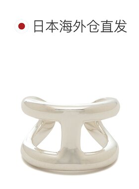 日本直邮Hermes 戒指 Osmos GM Chaine d'Ancre H Logo 银色 女款