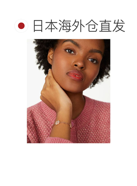 日本直邮kate spade new york 玫瑰花型亮钻手链 KE978960