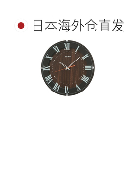 日本直邮精工SEIKO KX397B电波挂钟复古罗马数字设计静音壁挂钟