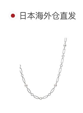 日潮跑腿MIKIMOTO御木本Akoya珍珠18K白金项链魅力时尚设计