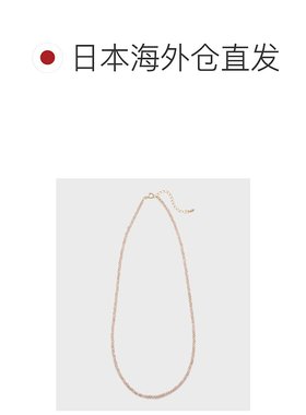 1h可退 日本直邮NOJESS 女士K10锆石项链 30251116006