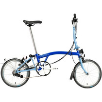Japan direct mail BROMPTON small cloth folding bike 22 M6L CL {PICCADILLY BLU CLO