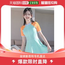 Japan Direct mail TeddyShop children half-sleeve sports wind one-piece swimsuit anti-UV protection of the skin