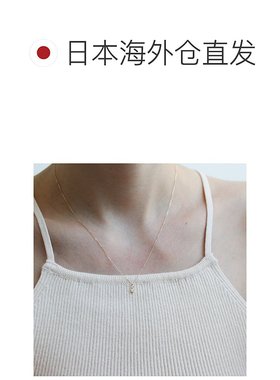 1h可退 日本直邮cui-cuiK10YG钻石吊坠4月诞生石783273cuicui