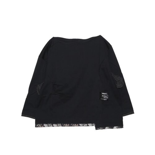 日本直邮UNDERCOVER 女装 纯棉长袖T恤 丝棉混纺内里 吹口气泡设 - 图0