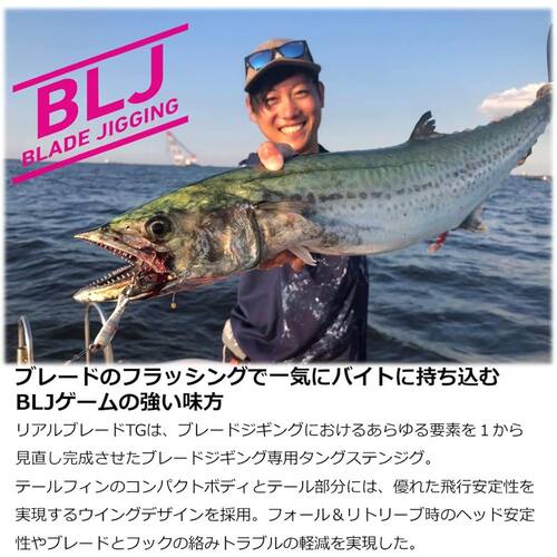 【日本直邮】Daiwa达亿瓦 Blade Jigging/Lure Real Blade TG 60G - 图2