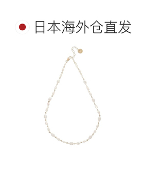 日本直邮LAGUNAMOON 女士短款仿珍珠混搭项链 032620900501