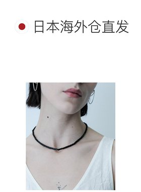 1h可退 日本直邮SMELLY so' 女士银饰黑玛瑙流苏项链 SM432PF011