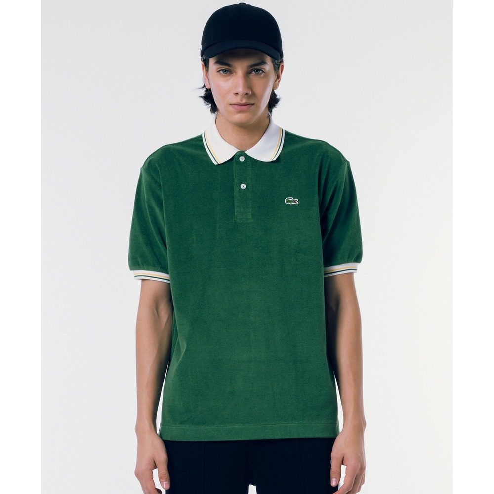 1h可退 日本直邮LACOSTE 男女同款高规格绒面松紧领短袖Polo衫 PH,淘宝优惠券,粉丝福利购,淘宝优惠卷