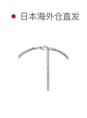 日本直邮DIESEL 柴油 配饰 男士 项链 银色 DX1650040
