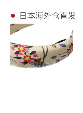 日本直邮Vivienne Westwood FOLK FLOWER 发带 米色发箍