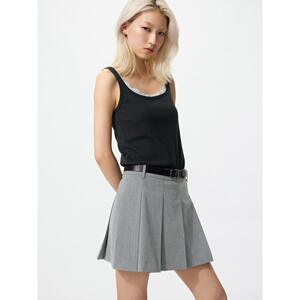 日潮跑腿UNIQLO优衣库 百褶短裙半身裙/百褶裙488816新款女装四季