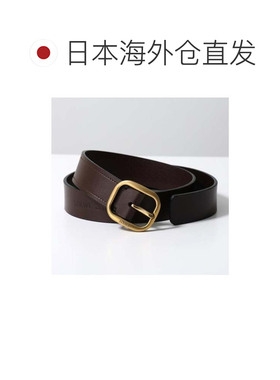 日本直邮LOEWE 皮带 E619Z20X65 皮革 标志 1206 BLACK 黑色
