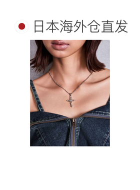 日本直邮GYDA 女士 十字架GG字母项链 0726409728吊坠