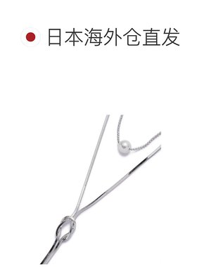 1h可退 日本直邮NATURAL BEAUTY BASIC 三向结珍珠项链链子