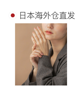 1h可退 日本直邮Favorible 女士 K10钻石曲线戒指 RWA72KW701