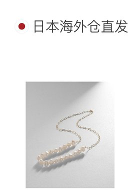 日潮跑腿COCOSHNIK 巴洛克珍珠缆绳项链 40 条