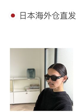 日本直邮Prada 太阳镜 SPR 10Z 男士方形全框亚洲版三角形徽标金