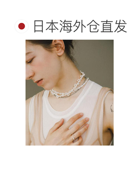 日本直邮decor 女士 海蓝宝石银925/K10项链 UR263302247101